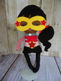 Superhero, Girl, Dark