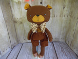 Bear, Boy, Brown - Brown Shorts