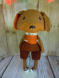 Puppy Dog, Brown, Boy, Rust/Brown