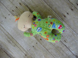 Butterbean Baby - White Girl - Green Woodlands Print