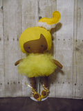 Ballerina Doll, Dark, Yellow