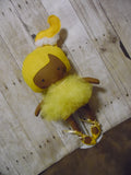 Ballerina Doll, Dark, Yellow