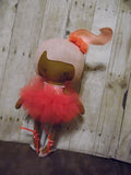 Ballerina Doll, Dark, Pink