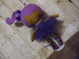 Ballerina Doll, Dark, Purple