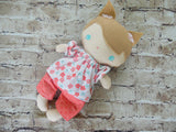 Wee Baby Girl Doll, White, Pink Shorts/Floral Top