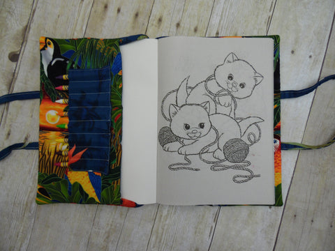 Coloring Book Tote - Toucan