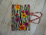 Coloring Book Tote - Exotic Flowers