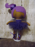 Ballerina Doll, Dark, Purple